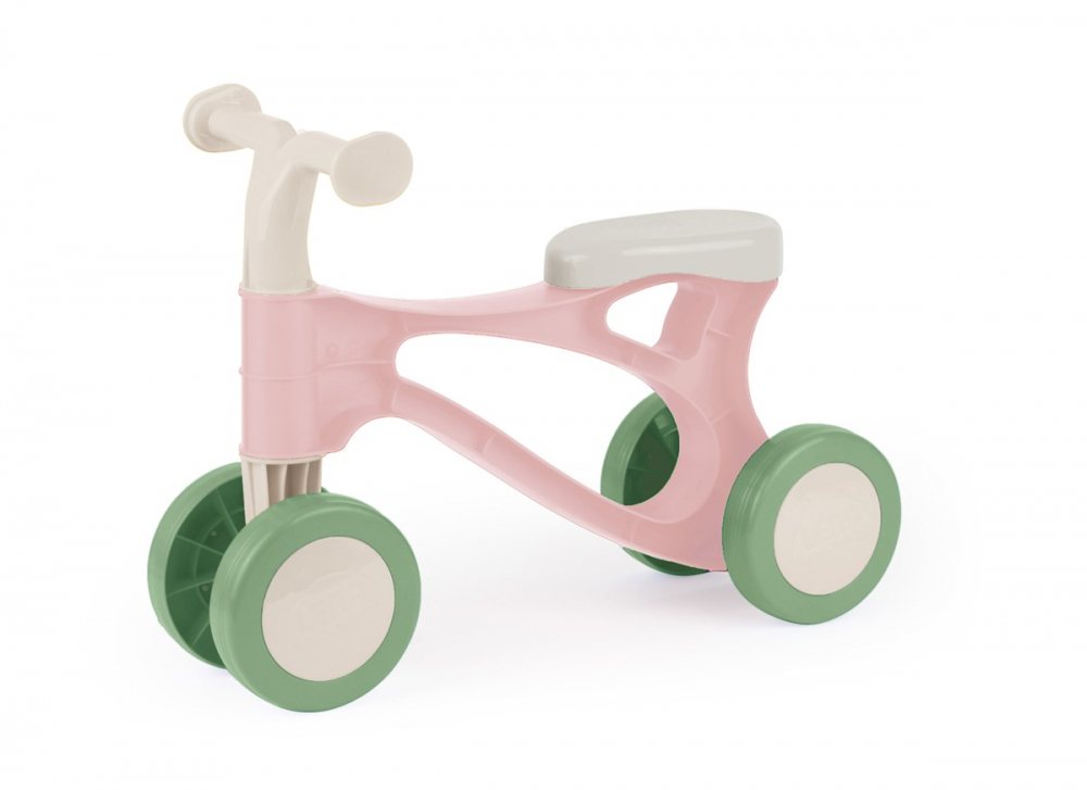 Bicicleta Lena Roz Pastel | Prima Bicicletă Copil 18m+