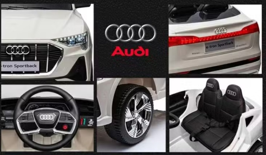 Mașină Electrică Audi E-Tron pentru Copii - imagine 2