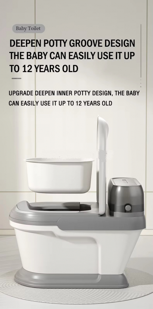 Olita Little Mom Grey - Design Ergonomic Copii - imagine 4