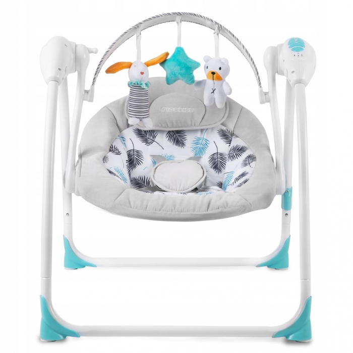 Leagan Electric Ricokids 7326 Turcoaz cu Melodii