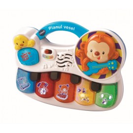 VTech Pianul Vesel, Jucarie Interactiva, 6-36 Luni - imagine 2