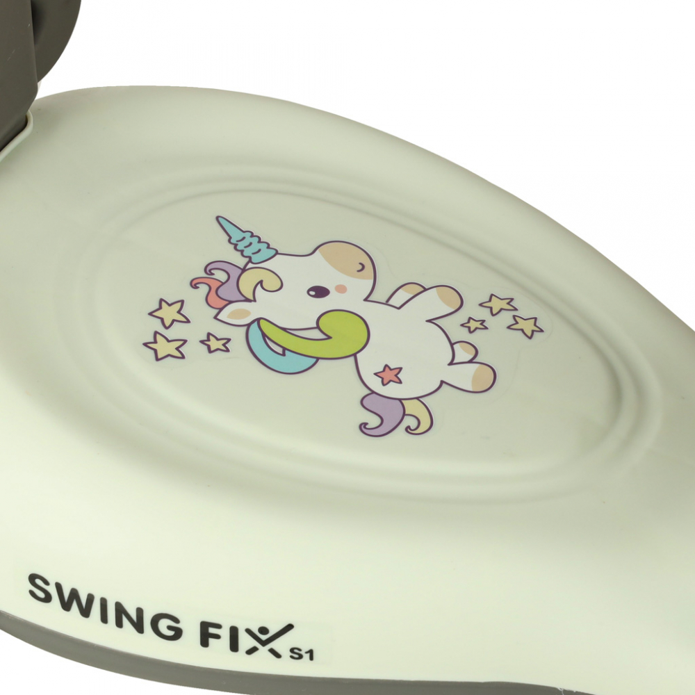 Ikonka PlasmaCar Swing FIX Gri cu LED - imagine 3