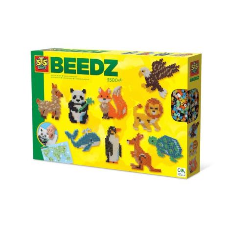 Set Creativ Margele Animalele Lumii | Ses Creative