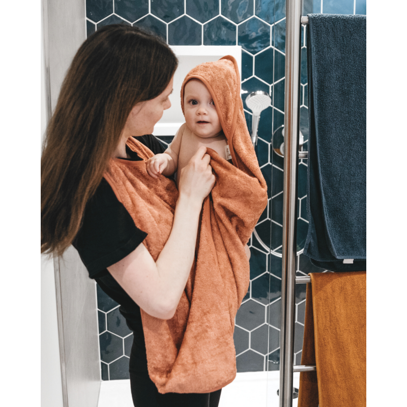 Prosop Cuddle Timboo Sea Blue, Prindere la Gât