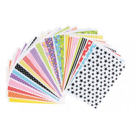 Set 48 coli fetru imprimat Playbox - imagine 2