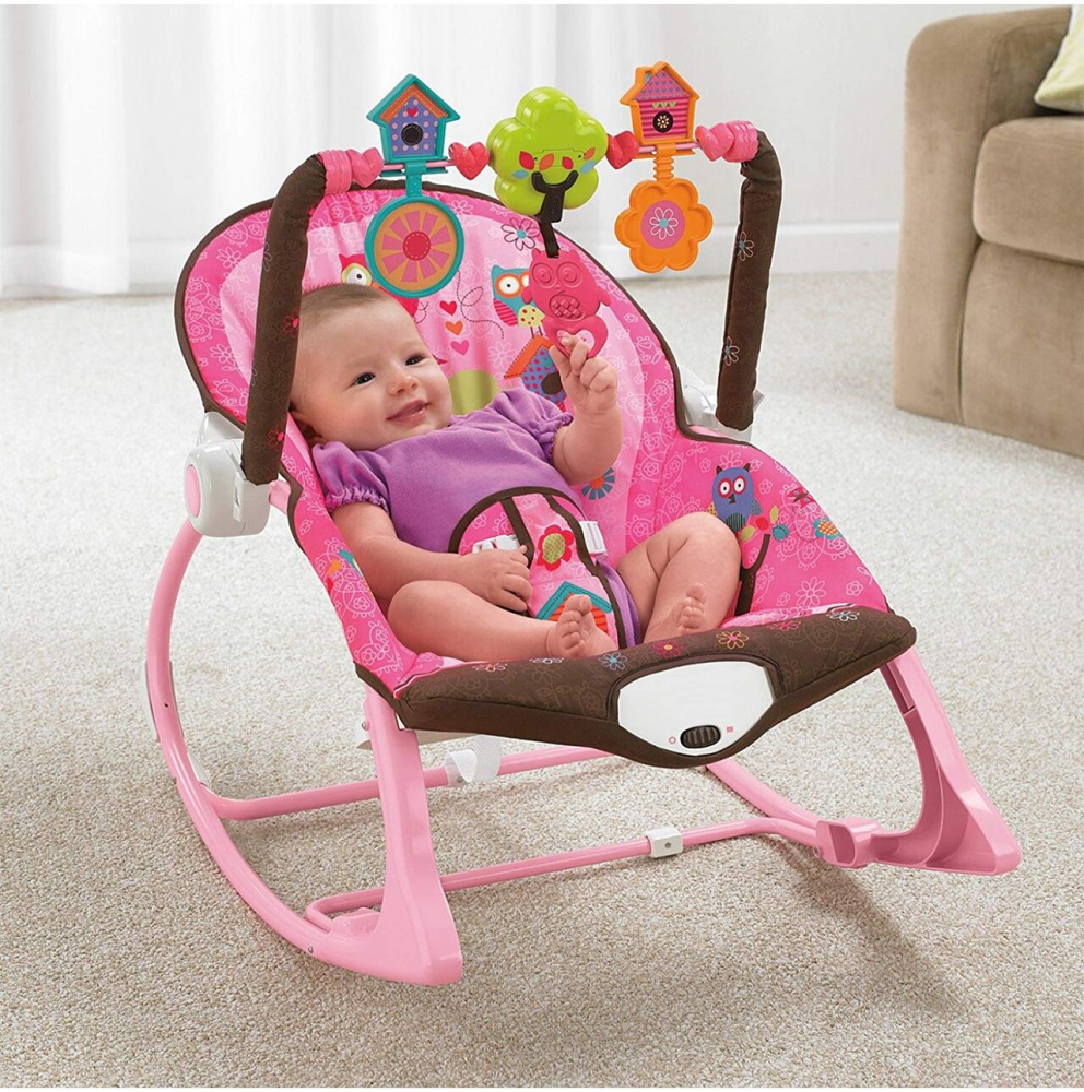 Balansoar Malplay Pink cu Muzica si Vibratii - imagine 5