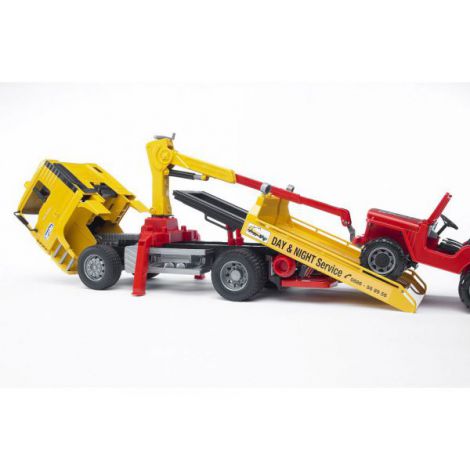 Bruder Camion Tractare MAN TGA + Jucărie Teren - imagine 5