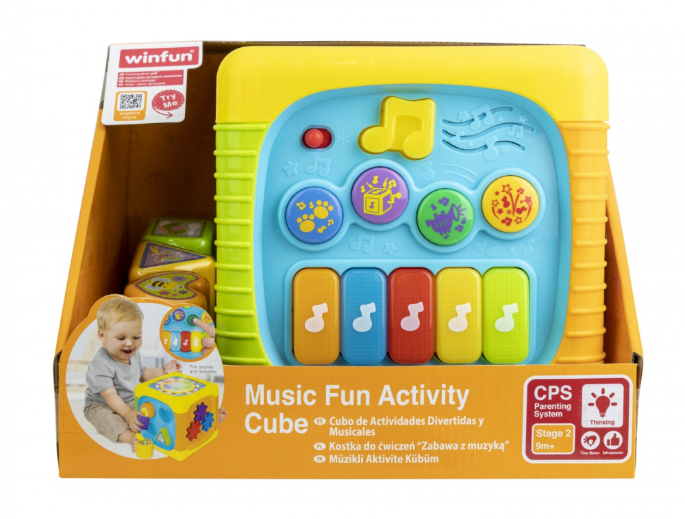 Winfun Cub Activitati Educativ cu Sunete si Lumini