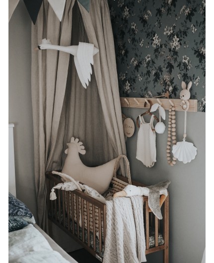 Patut Co-Sleeping Woodies cu Saltea Cocos - imagine 2