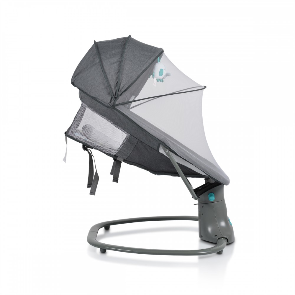 Leagan Electric Cangaroo Axel Green cu Telecomanda - imagine 3