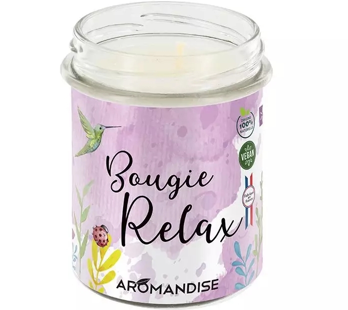 Lumanare Parfumata Relax Aromandise, Vegana, 150g - imagine 2