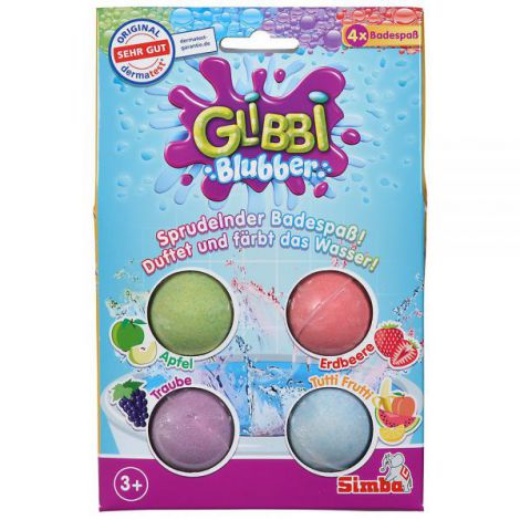 Pudra baie Simba Glibbi 4 culori parfumate - imagine 3