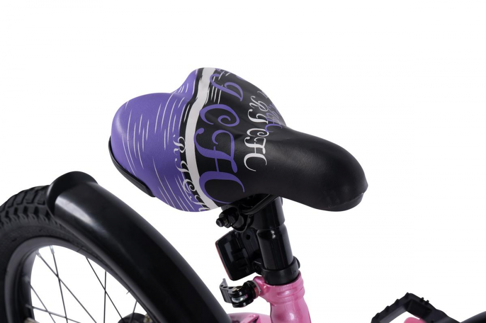 Bicicleta Rich R1605A Roz 16" Copii 4-6 Ani - imagine 6