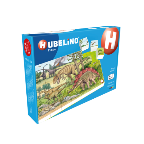 Puzzle Dinozauri Hubelino 35 piese - Creativitate - imagine 3