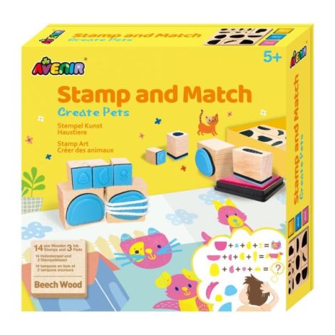 Stampile Animale Avenir - Creativitate pentru Copii