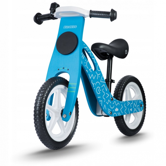 Bicicleta Ricokids Albastru 12 inch Fara Pedale