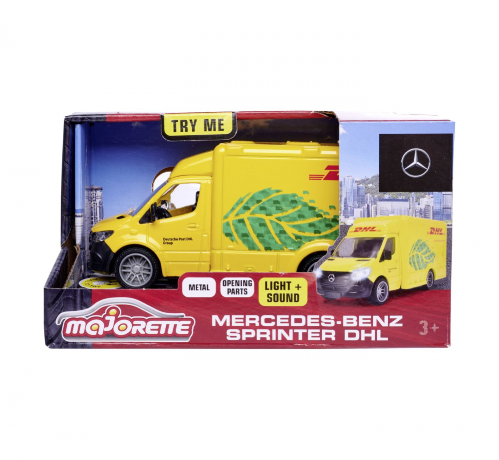 Majorette Transportor Mercedes DHL