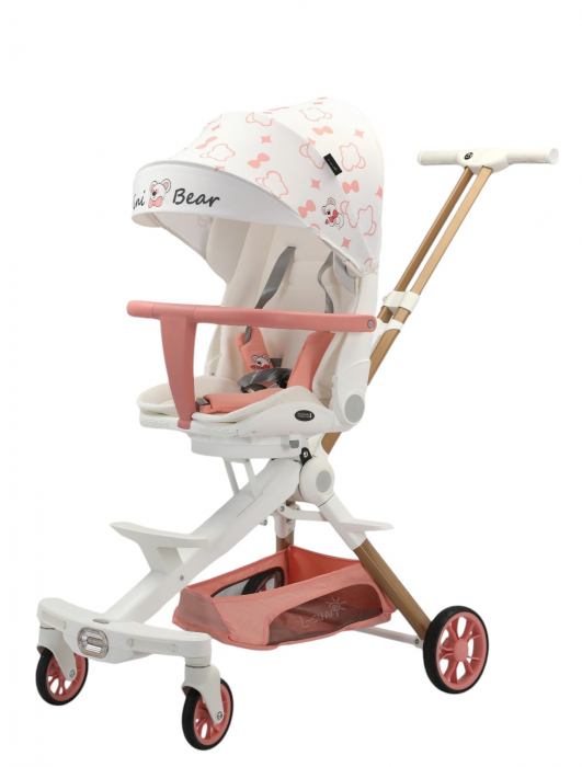 Carucior L-sun C2 Deluxe Reversibil Lumini Muzica