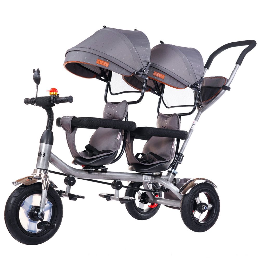 Tricicleta Gemeni Chipolino 2Play Platinum - imagine 3