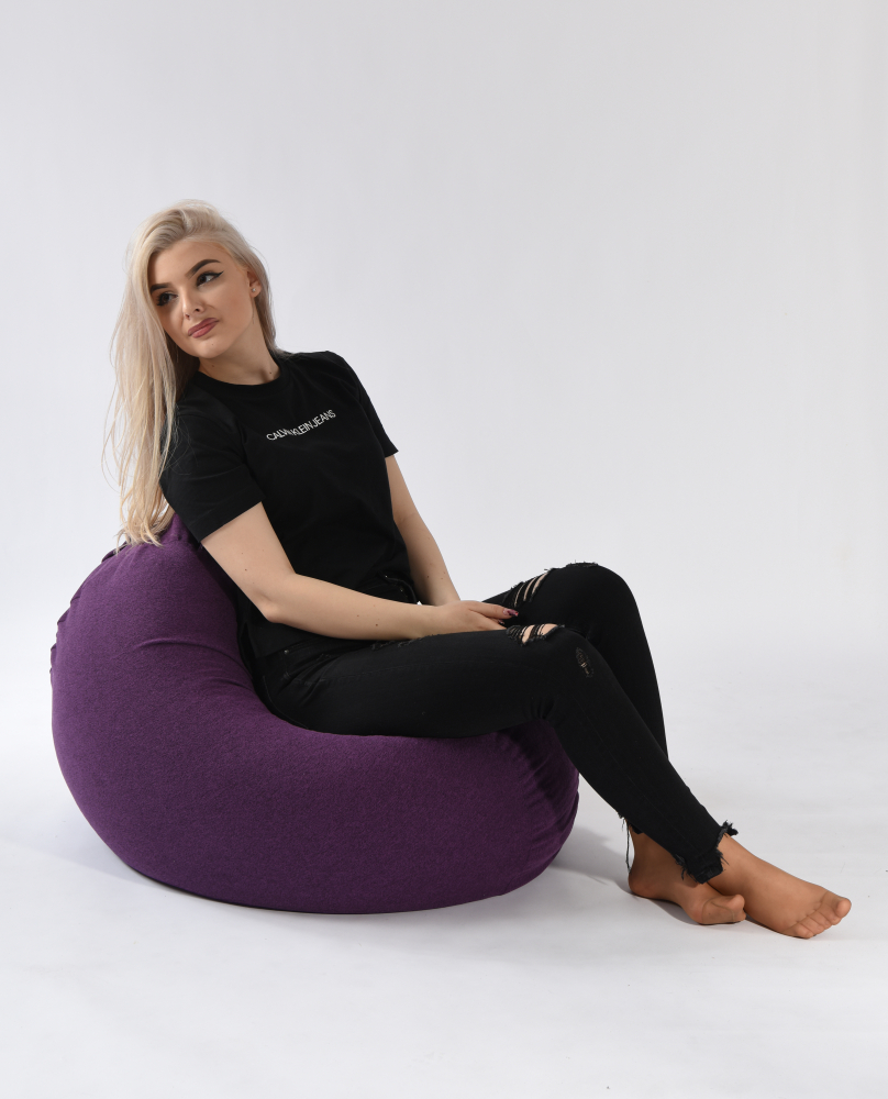 Fotoliu Pufrelax Relaxo Mulberry, Husă Detasabilă - imagine 2