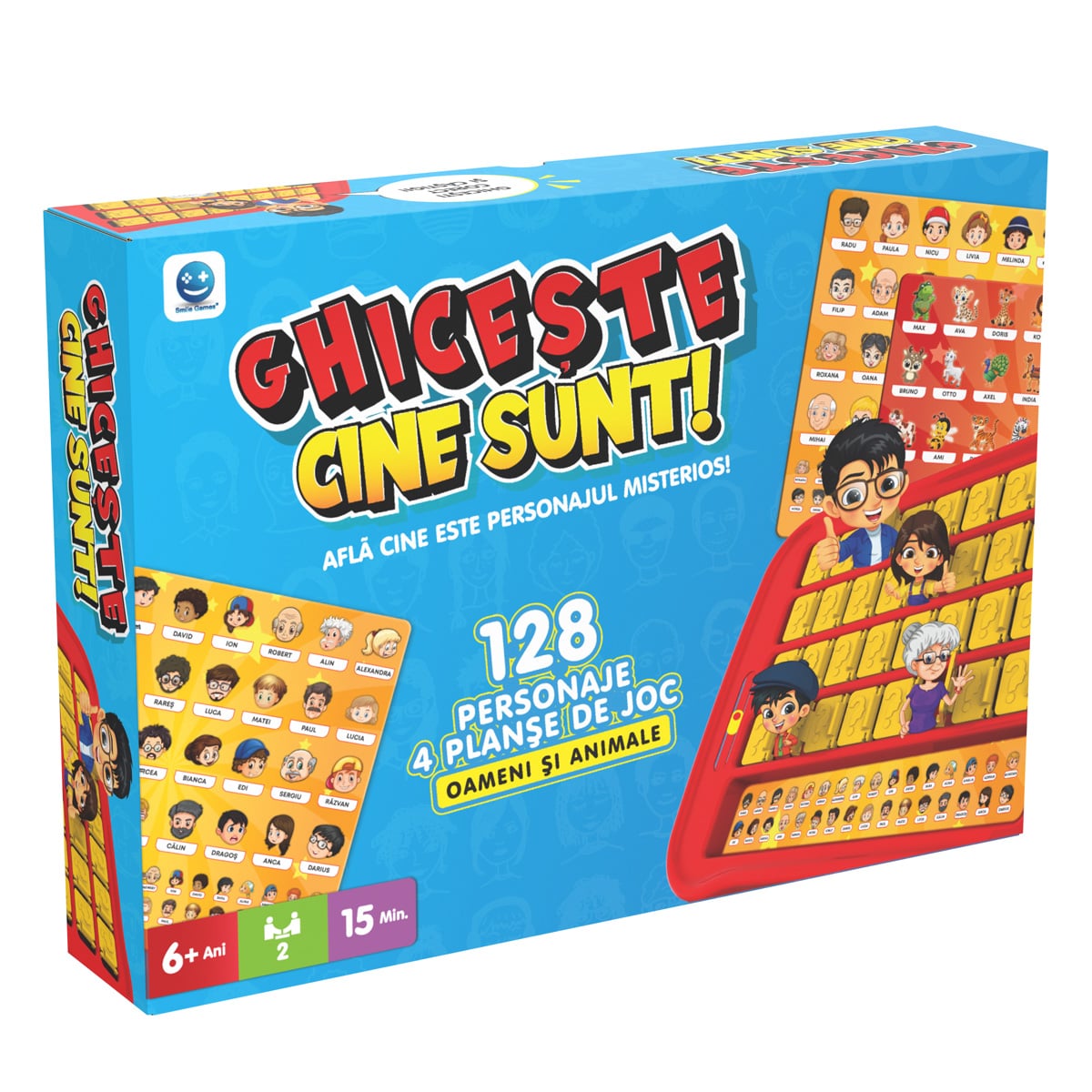 Joc de societate Ghiceste cine sunt - Smile Games