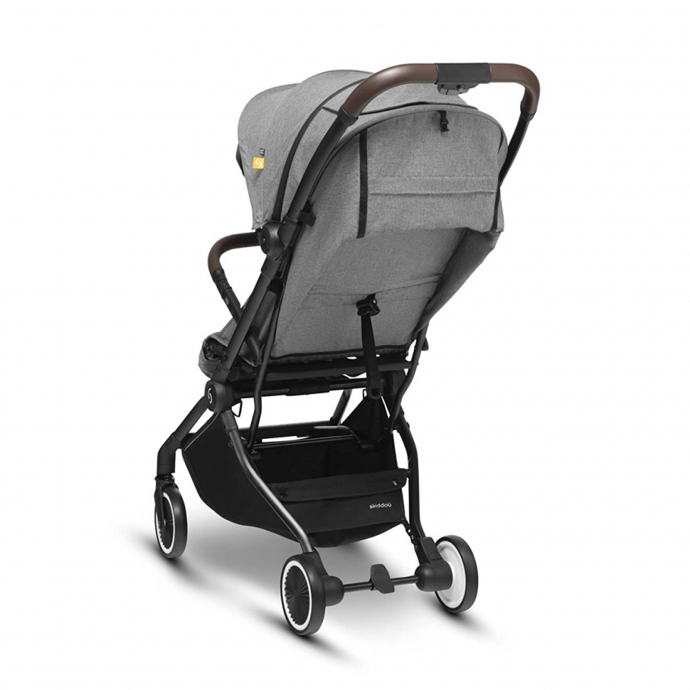 Carucior Skiddou Espoo+ Gri, Pliabil Ultracompact - imagine 6