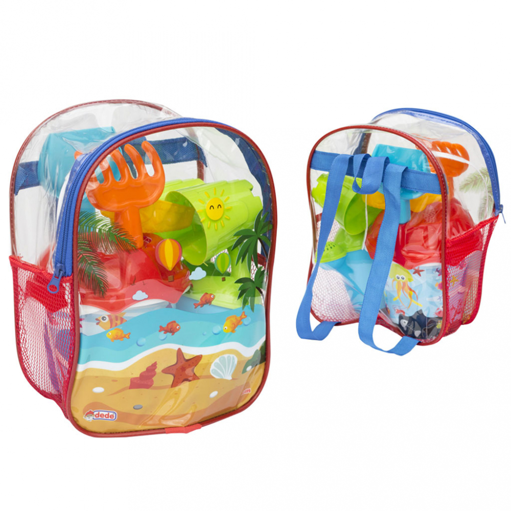Set Jucării Nisip Dede în Rucsac Multicolor