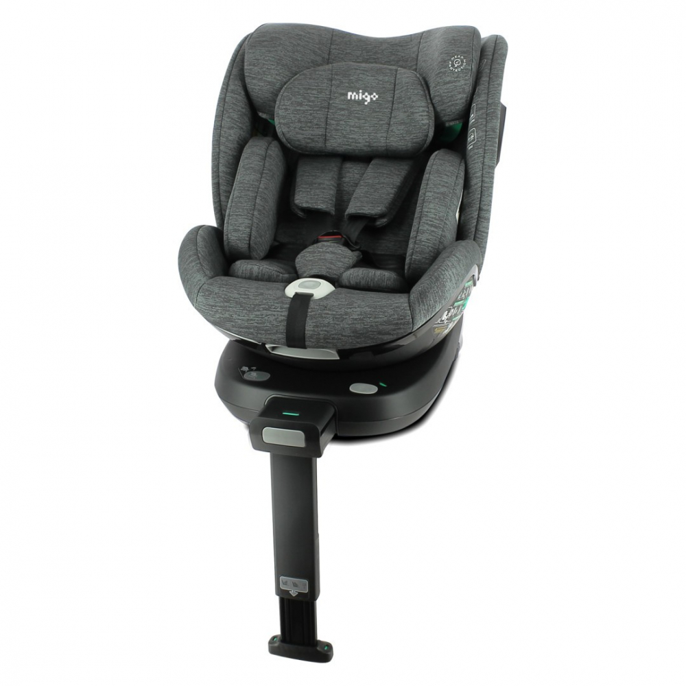 Scaun Auto Migo Legend i-Size Grey 0-12 Ani - imagine 3