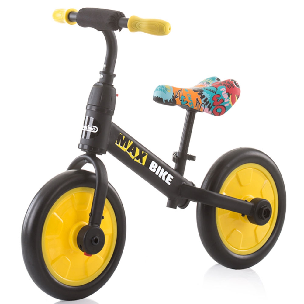 Bicicleta Chipolino Max Bike 10" Galben - imagine 2