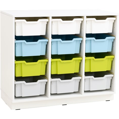 Set Mobilier Quadro 152 cu 12 containere - Moje Bambino
