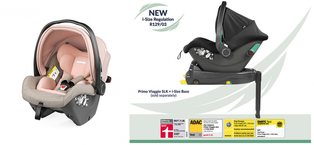 Carucior 3 in 1 Peg Perego Veloce SLK, 0-22kg - imagine 3