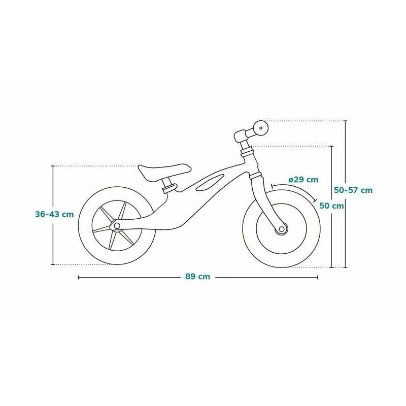 Lionelo Bart Tour - Bicicletă Echilibru Copii