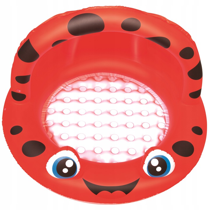 Piscina gonflabila Bestway Smile cu parasolar, Rosu