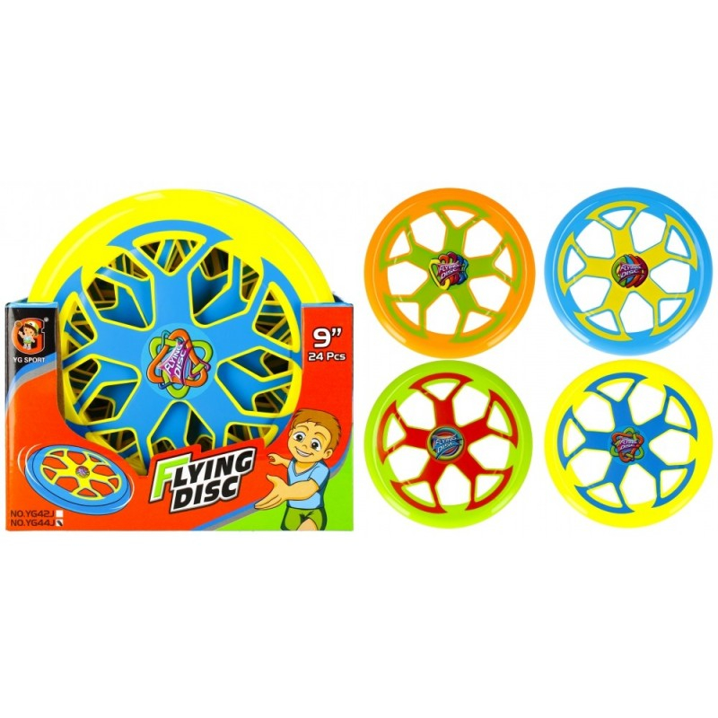 Frisbee Colorart Perforat 24cm - Distracție Aer Liber