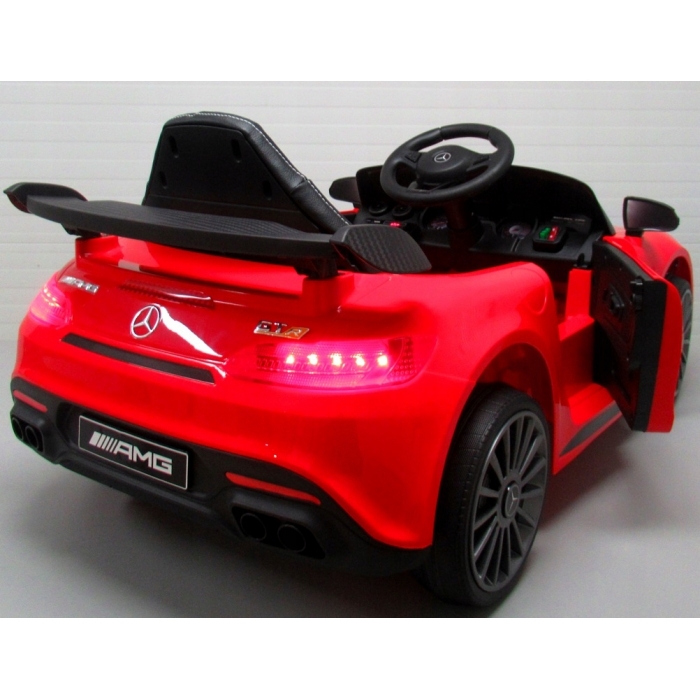 Masinuta Electrica Mercedes AMG GTR-S Rosu, 70W - imagine 2