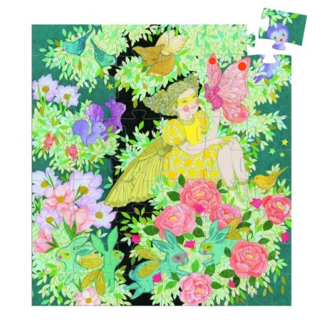 Arborele Flori Djeco - Puzzle Magic Copii 54 Piese - imagine 4