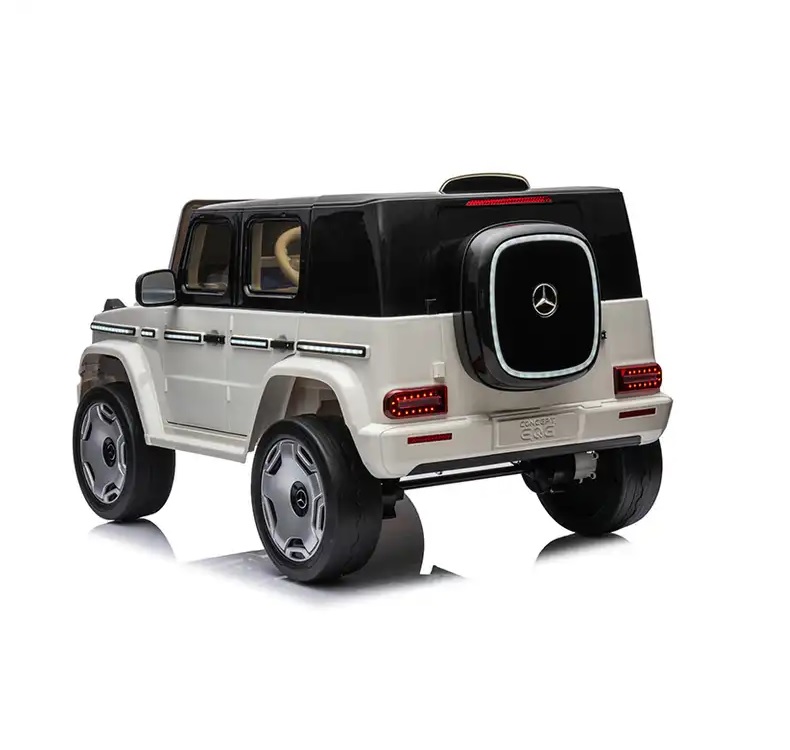 Masina Electrica Mercedes EQG 12V, 2.4G, Roti EVA