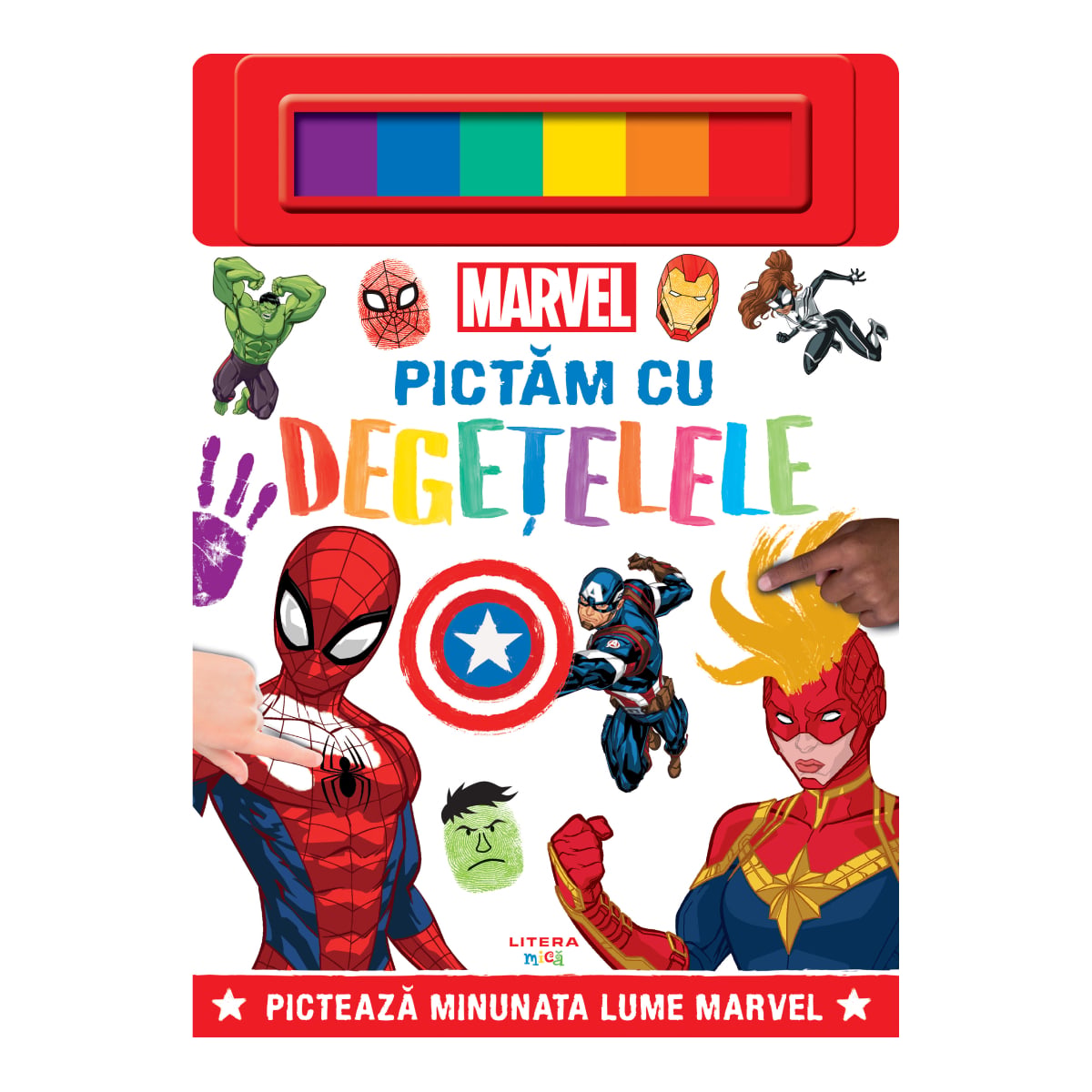 Marvel, Pictam cu degetelele - Litera