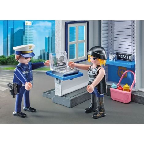 Playmobil Camera de Interogatoriu | Detectivi - imagine 5
