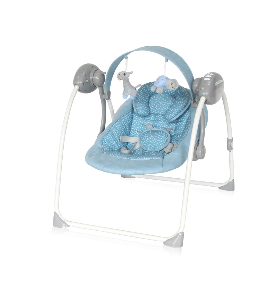 Leagan electric Lorelli Portofino, Cameo Blue, cu muzica