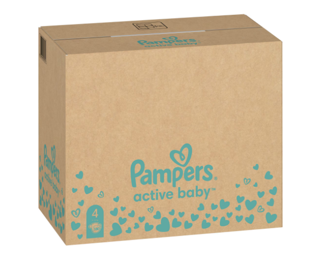 Scutece Pampers Active Baby XXL, 9-14 kg, 180 buc - imagine 3