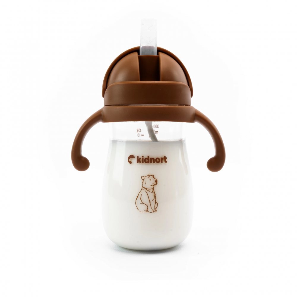 Sticluta apa Kidnort Bringebaer 300ml Brown - imagine 3
