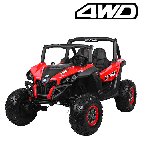 UTV BUGGY 4x4 180W Rosu | Masinuta Electrica Autokids - imagine 4