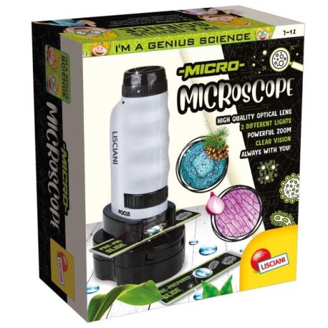 Lisciani Microscop Mini - Experimentele Micului Geniu