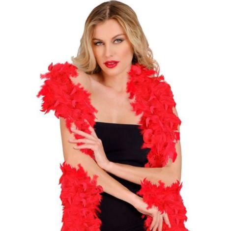 Sal Boa Rosu 1.8m Widmann Italia - Carnaval