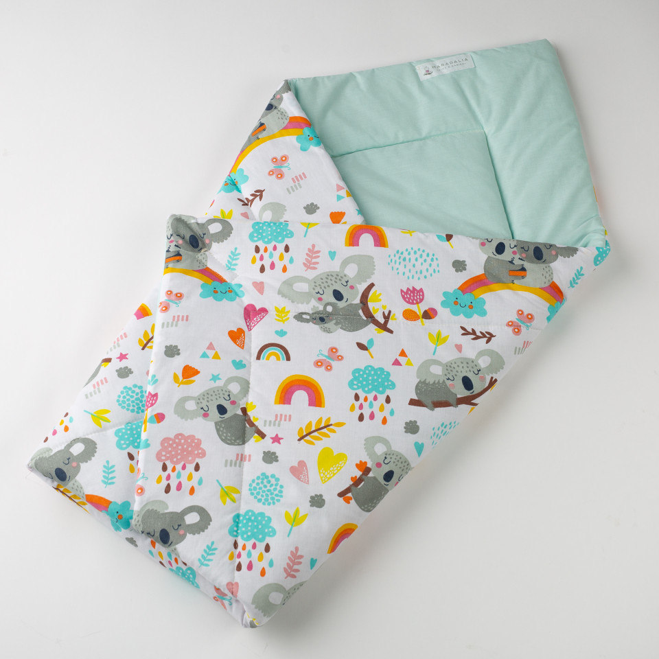 Paturica Koala Mint Maradalia | Multifuncțională - imagine 2