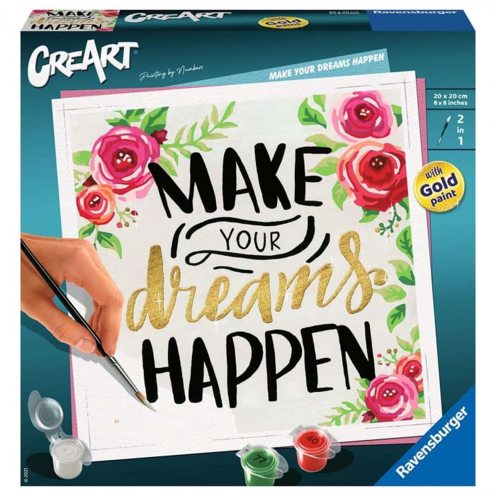 Pictura Pe Numere Ravensburger - Make Dreams