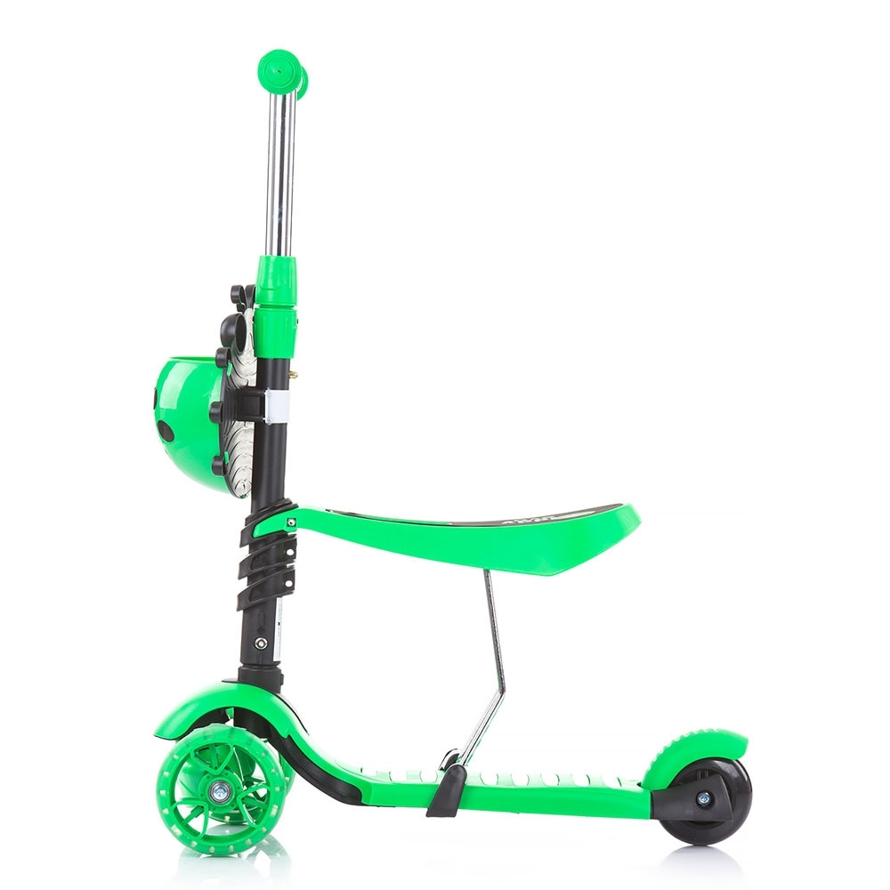 Trotineta 3 in 1 Chipolino Kiddy Evo Lime, 20 kg - imagine 4