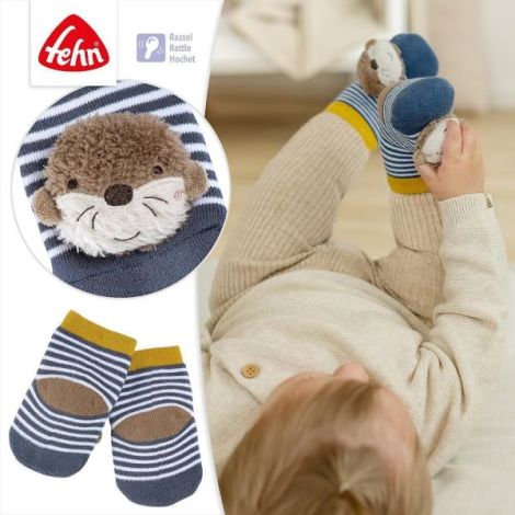Sosete bebe cu zornăitoare - Stimulare senzorială - imagine 4