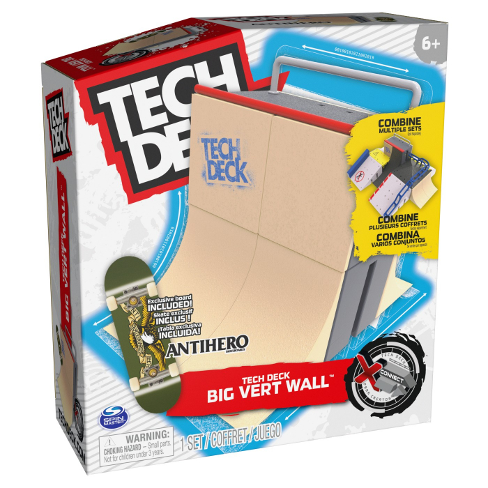 Tech Deck Fingerboard Big Vert Wall, X-Connect